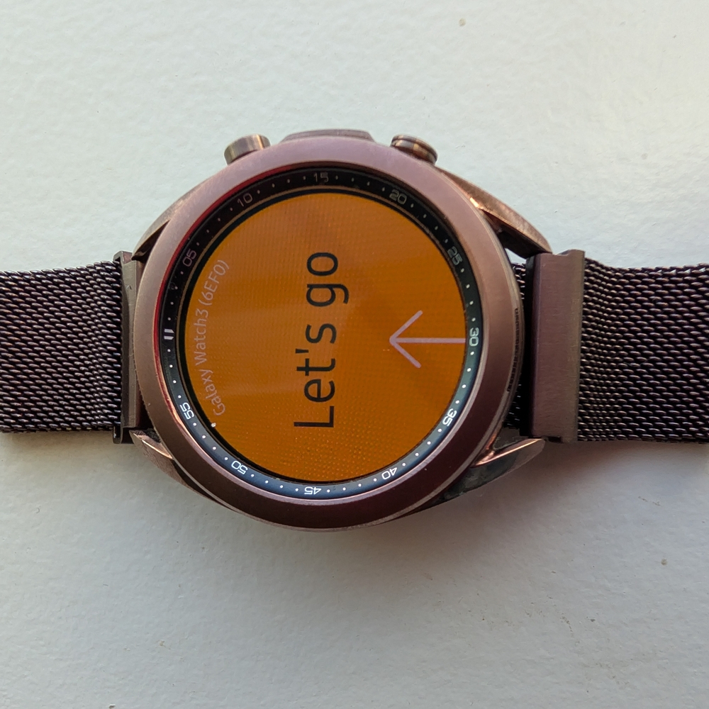 SAMSUNG Galaxy Watch 3 41mm Mystic Bronze BT Plus Accessories